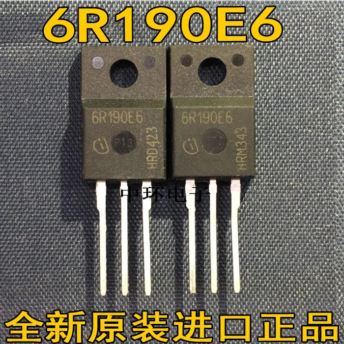 1 шт./6R190E6 IPA60R190E6 TO 220F 59A 600V| |