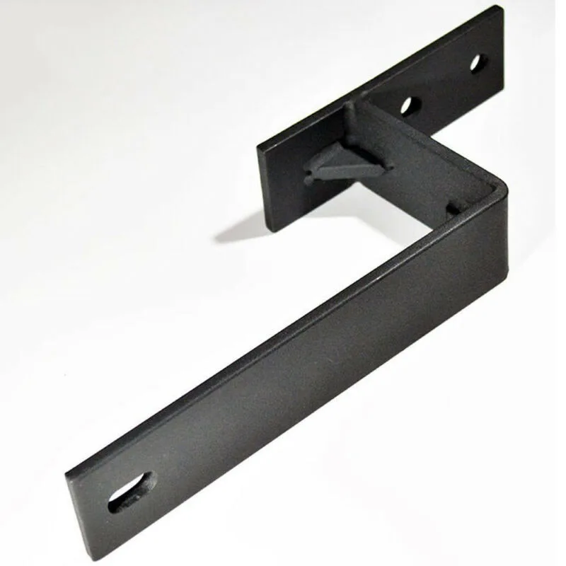 

Rail Sliding Door Bracket Big Wheel Hanger Tool Kit Barn Hardware Black