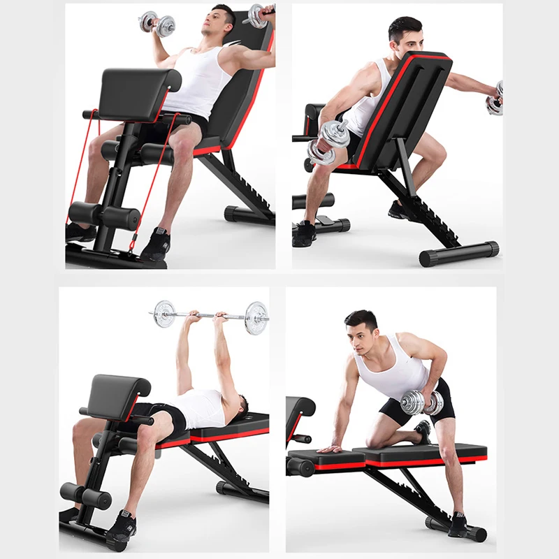 Регулируемая сидячая скамья многопозиционная удобная стабильная прочная