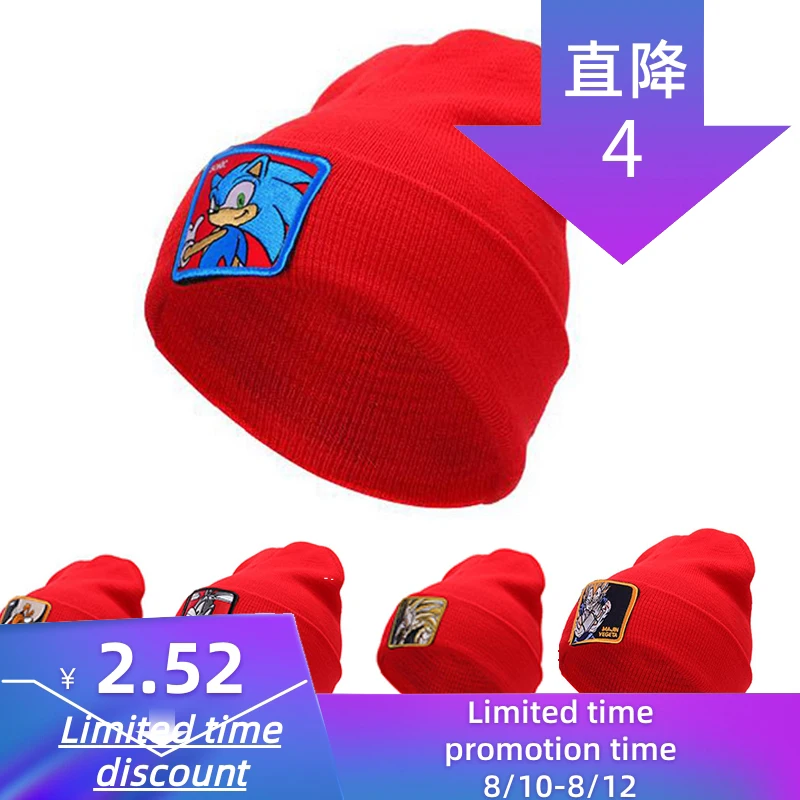 Dragon Ball VEGETA Beanie, высококачественные хлопковые повседневные шапочки для мужчин и женщин, теплая вязаная зимняя шапка, модная однотонная шапка унисекс