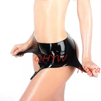 latex corset suspender belt with adjustable strap tv unisex sissy black sml