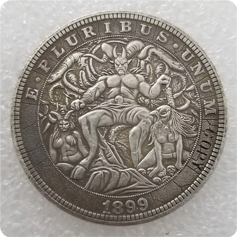 Тип #29 _ Хобо никелевая монета 1899-P Морган копия доллара монеты-копия памятных