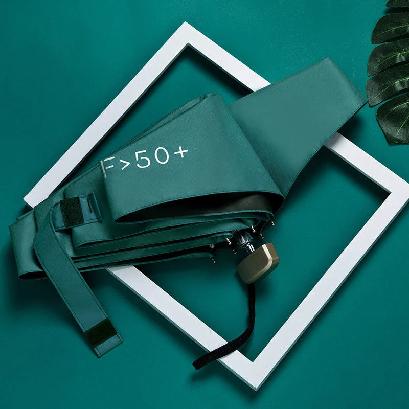 

Складной зонт для мужчин и женщин, ультралегкий Карманный Зонт длиной 18 см с защитой от ультрафиолета, 210 г, подарок, ограниченное время