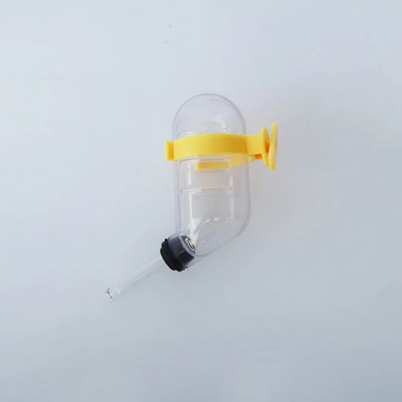 60 мл Пластиковые для хомяка поилка диспенсер бутылки с водой подвешивание