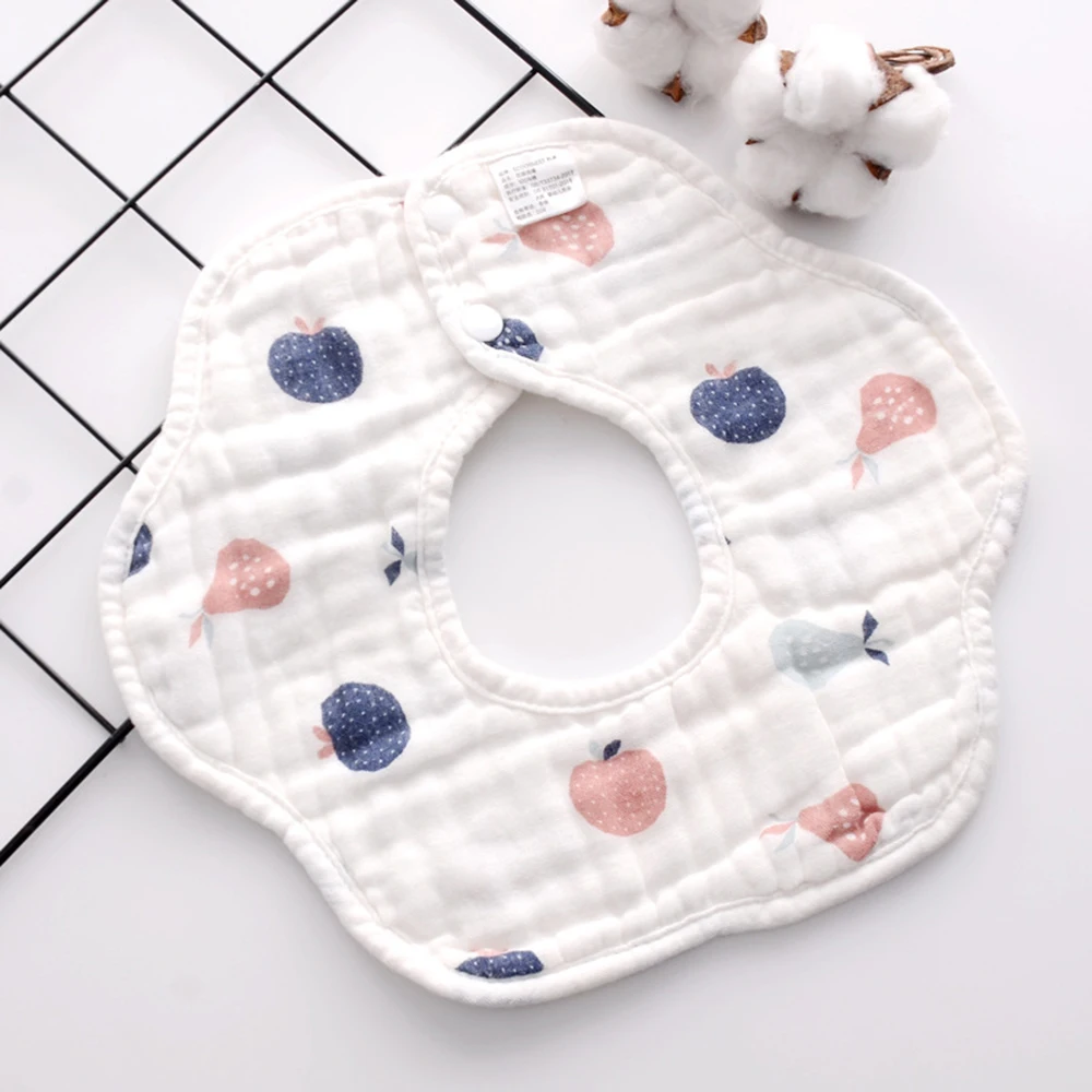 Вращающийся на 360 градусов Детский водонепроницаемый нагрудник для рта