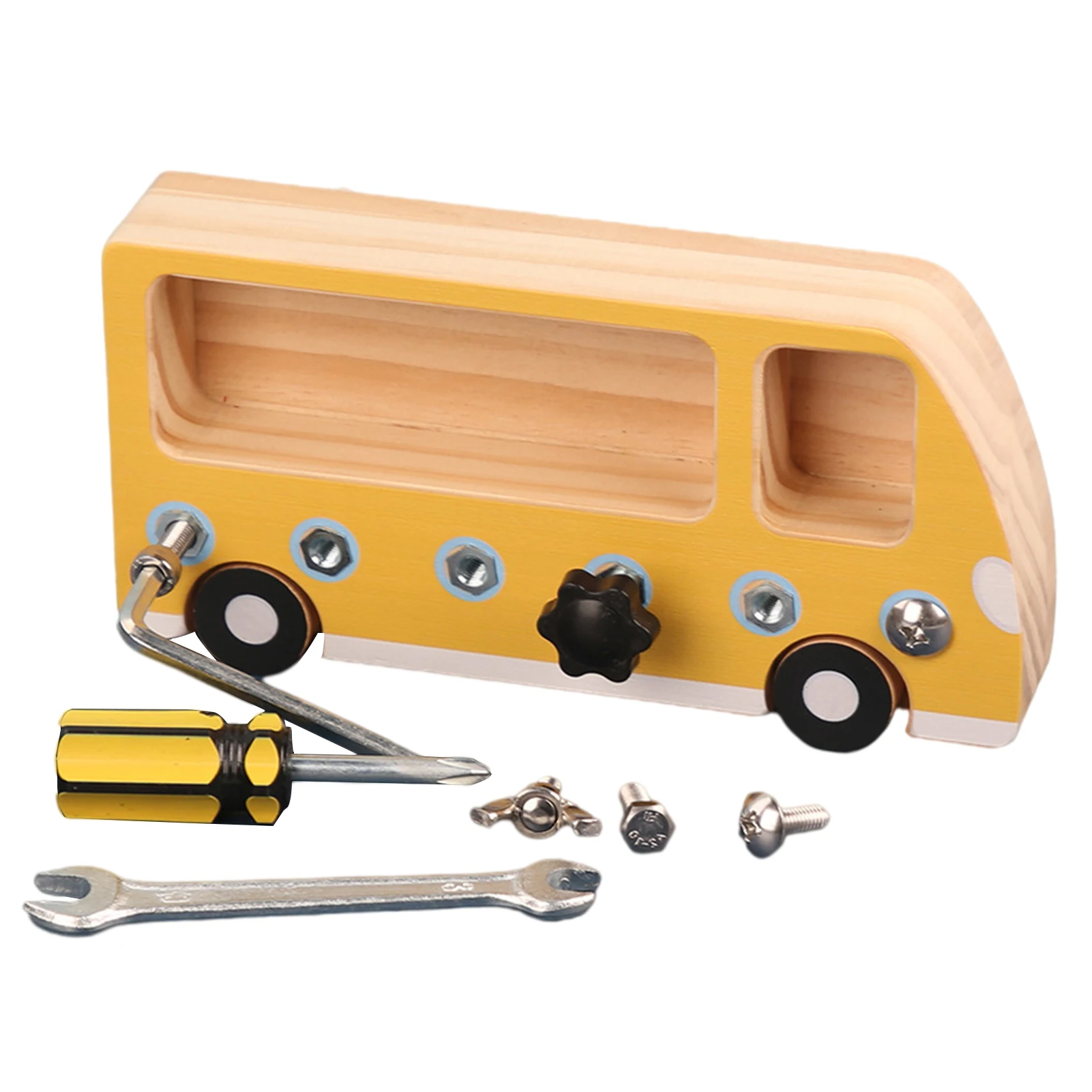 

Деревянная доска для отвертки, базовые навыки, шарик, игровые гайки, набор винтовых болтов, подарки на день рождения, Детская отвертка, доска...