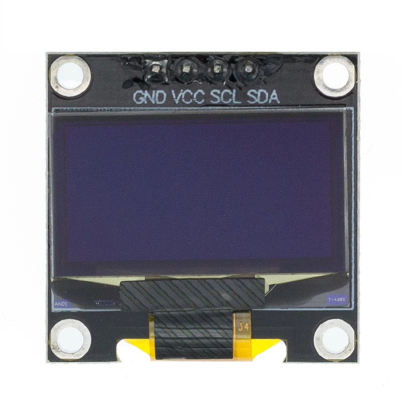 10 шт. 3 5-дюймовый последовательный белый OLED-модуль IIC 128X64 I2C SSD1306 0 96 плата с