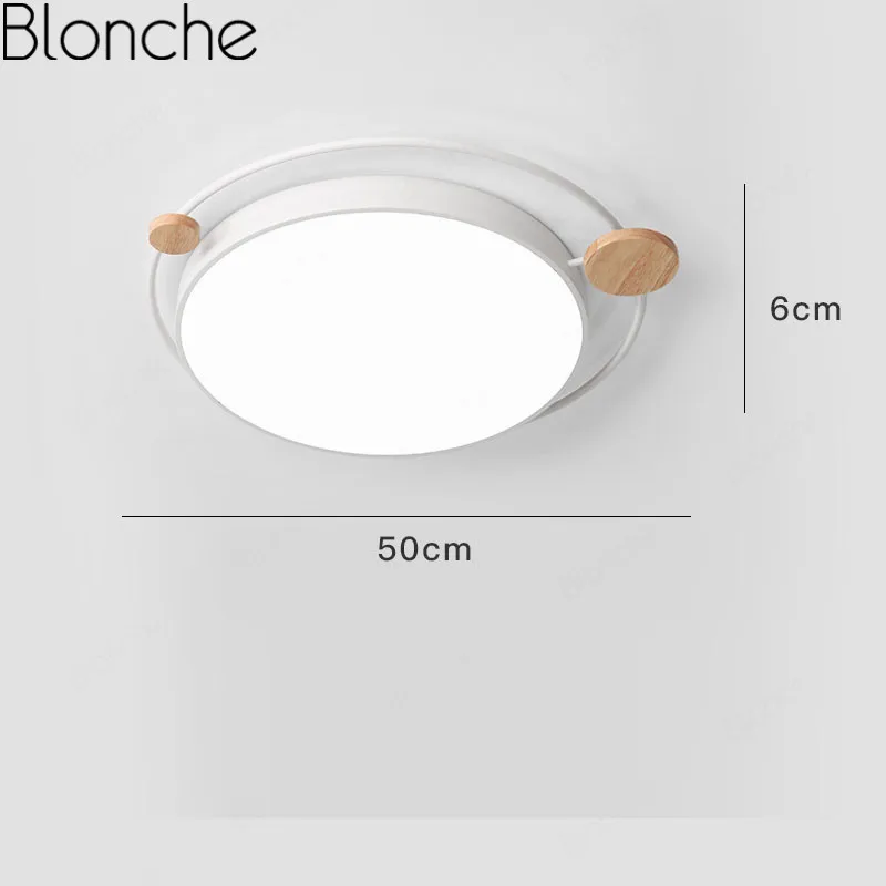 WhiteB50CM Креативные потолочные светильники с планетой, скандинавские светодиодные железные потолочные светильники для спальни, коридора, декоративные светильники, современные светильники для детской комнаты - Цвет корпуса: WhiteB50CM