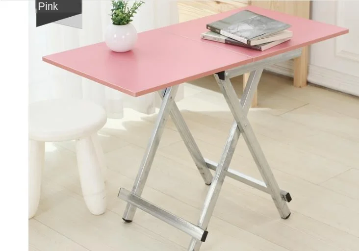 Складной стол домашний обеденный простой столик портативный открытый