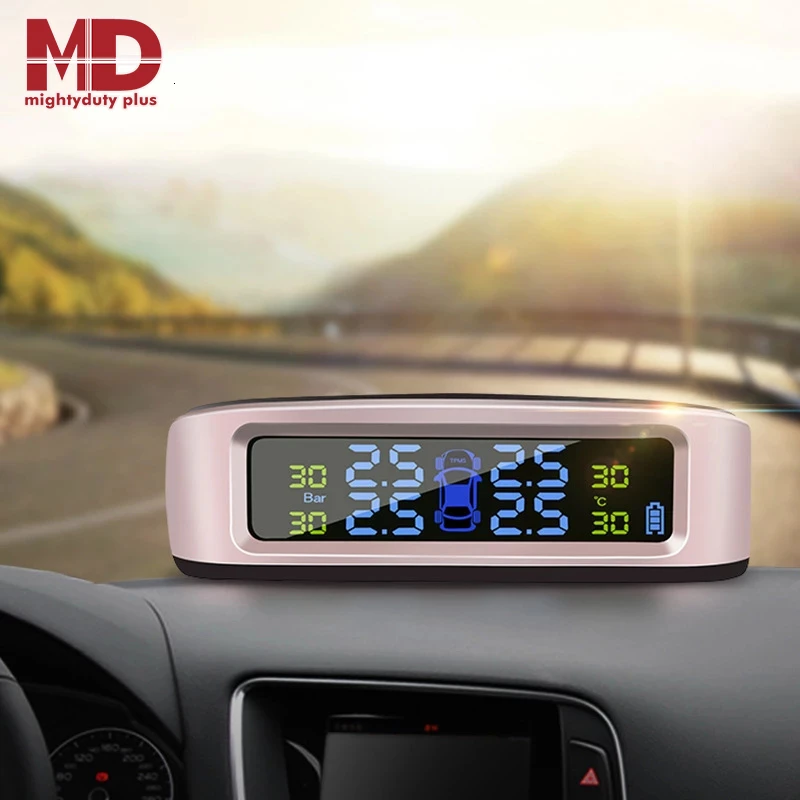 Шины для легковых автомобилей Давление мониторинга цифрового ЖК дисплей Дисплей