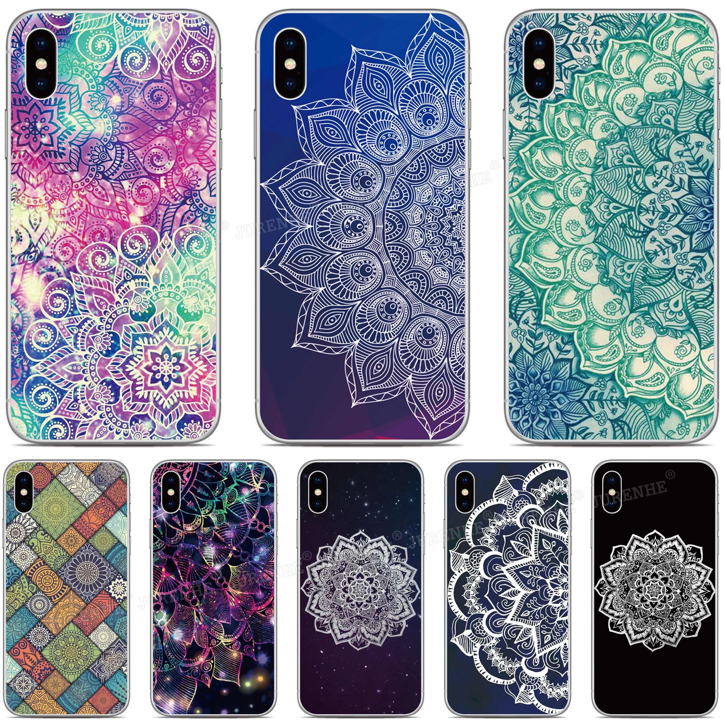 

Printed Mandala Floral Cover For Wiko Y81 Y51 Y62 Y61 Y50 Y60 Y80 Sunny 5 View 5 Plus 3 4 Lite 2 Go Power U20 U10 Phone Case