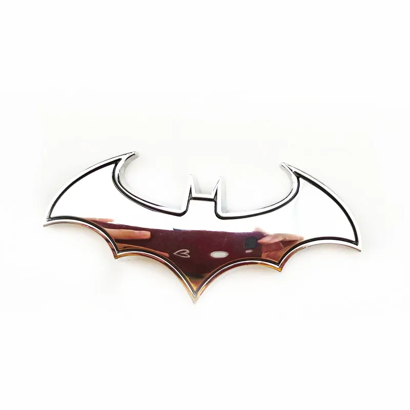 Стикеры автомобильные 3D крутая металлическая летучая мышь для Mercedes Benz серии A B C E