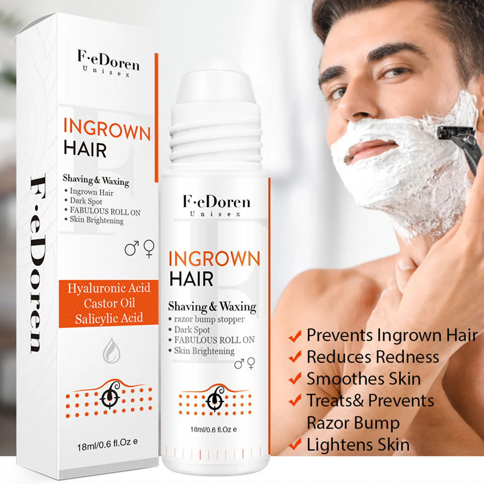 

Ingrown Hairs Treatment After Shave Repair Dark Spot Serum For Vanish Pfb And Razor Burns For Black Men And Bikini Area