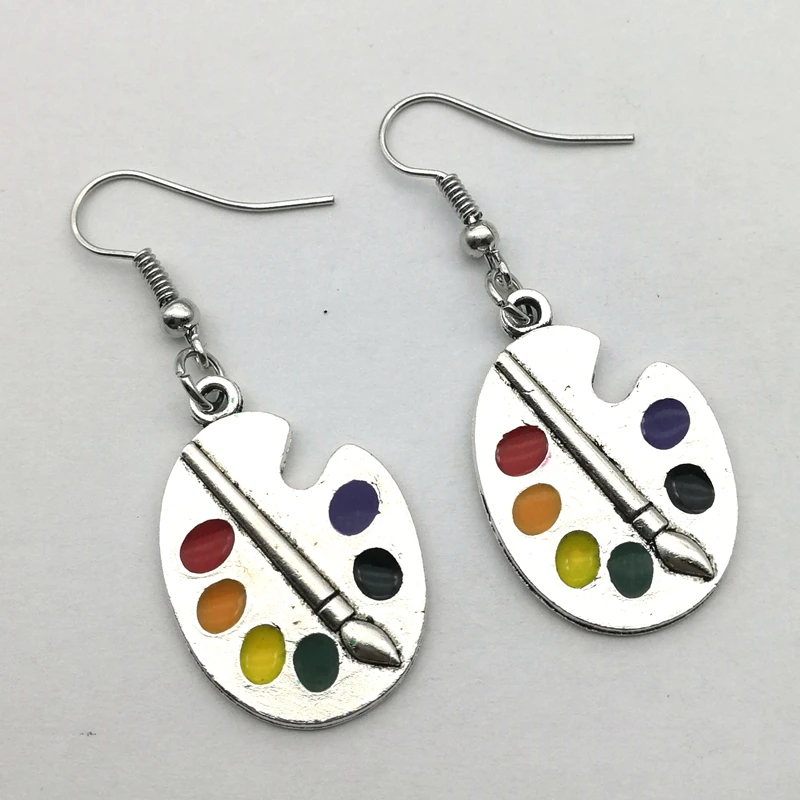 Новая палитра сережек 2020 года серьги художника прекрасные яркие палитры