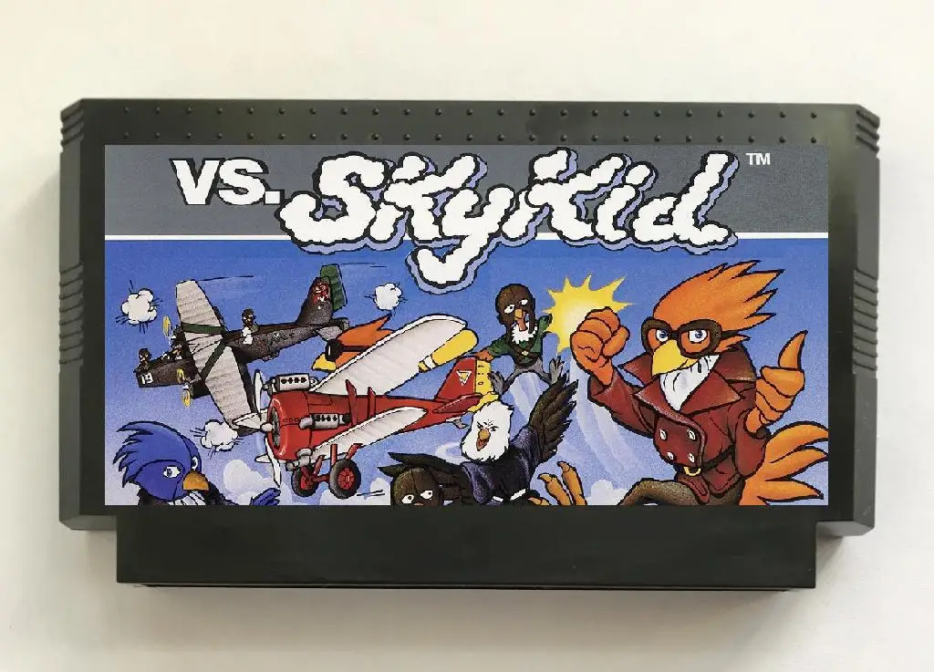 

Против. Детский игровой картридж Super Sky для консоли NES/FC