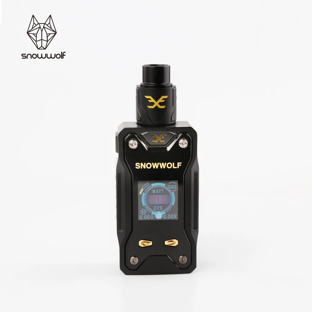 Оригинальный SIGELEI SNOWWOLF диапазон макс 230 Вт Vape мод и RDA танк электронная сигарета