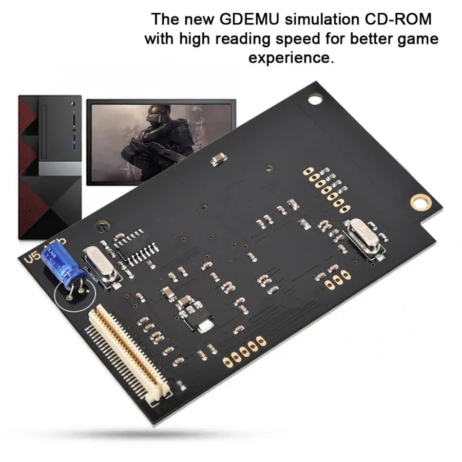 Для GDEMU Simulation CD-ROM V5.15b Модернизированный для игровой консоли Sega DC | Электроника