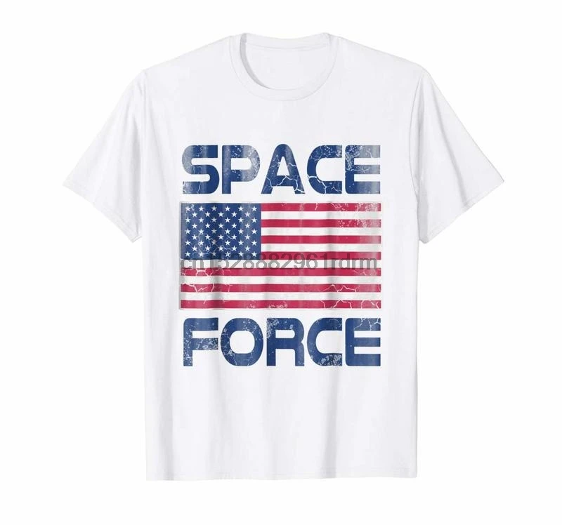 Одежда космическая сила США Трамп футболка 8101 |