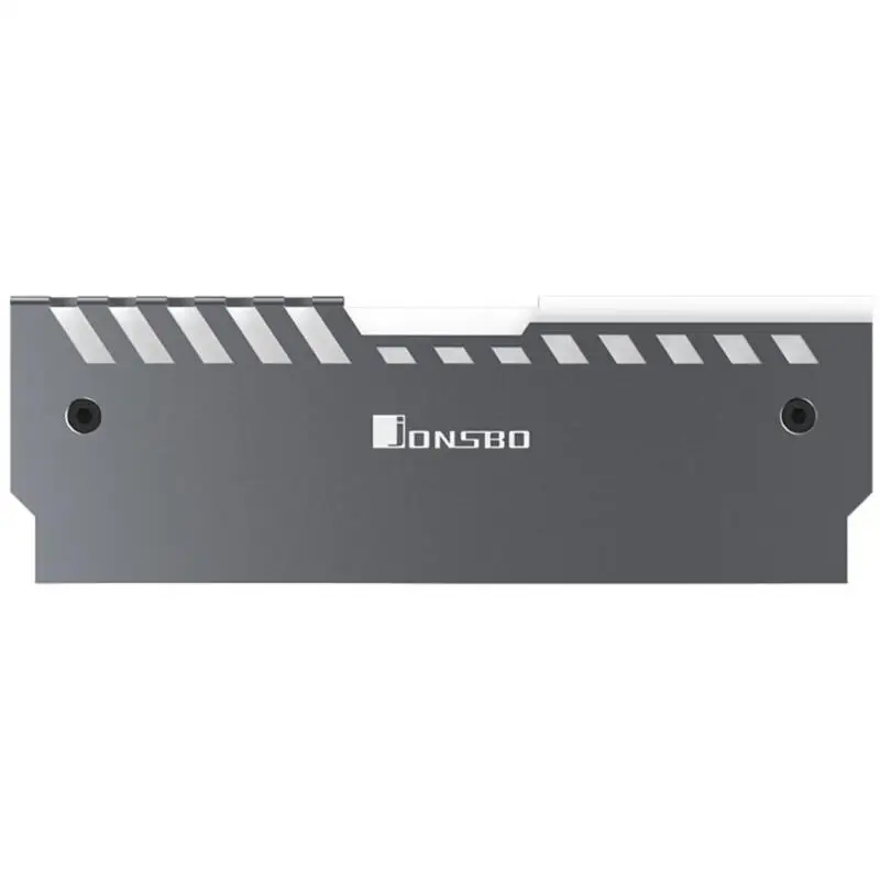 Jonsbo 2 шт. RGB 256 цвет автоматическое изменение ram памяти охлаждающий жилет 3pin DC12V Настольный алюминиевый охладитель из сплава жилет для нескольких палочек