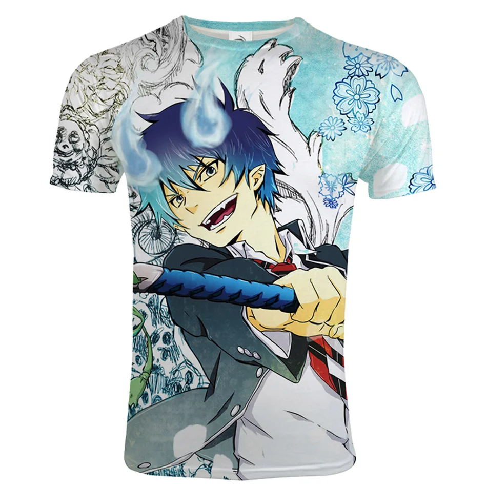 

Футболка с 3D-принтом, круглым вырезом и коротким рукавом