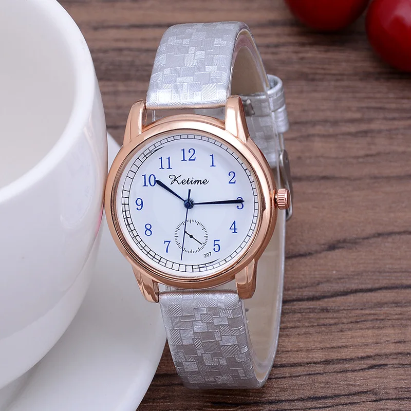 

Luxury Brand leather Strap Quartz Women's Watch Ladies Fashion Korean Watch Women Wristwatches Clock relogio feminino masculino