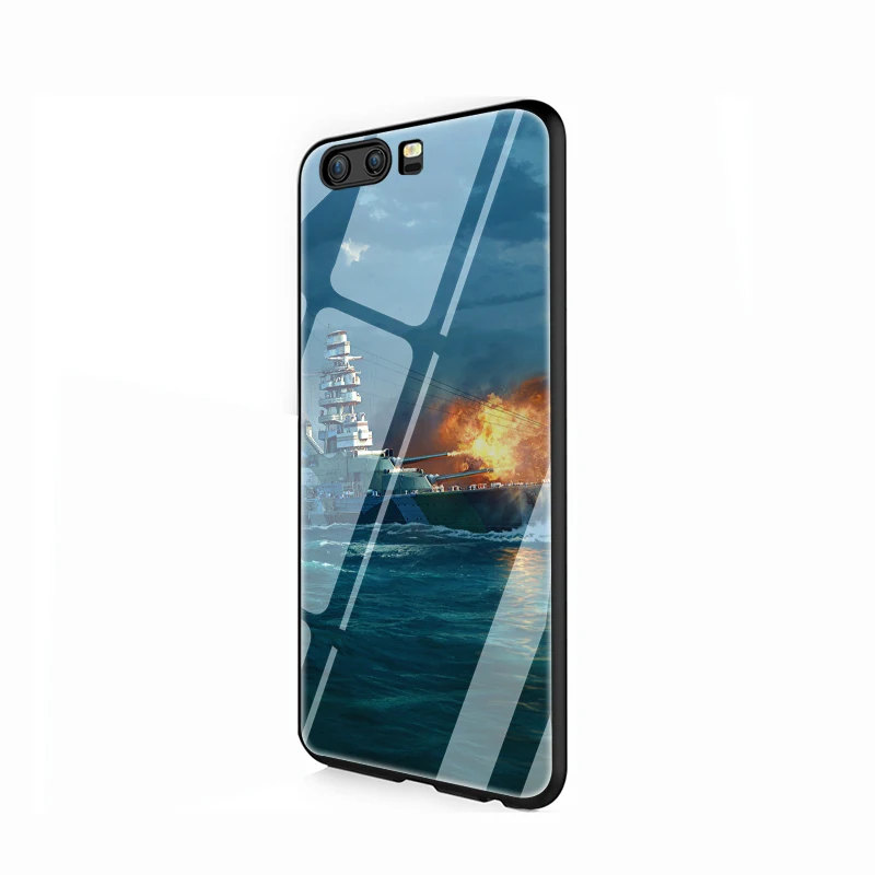 EWAU World of Warships чехол из закаленного стекла для телефона для huawei Y6 Y9 mate 20 Honor 7A 8X9 10 Lite Pro - Цвет: G6