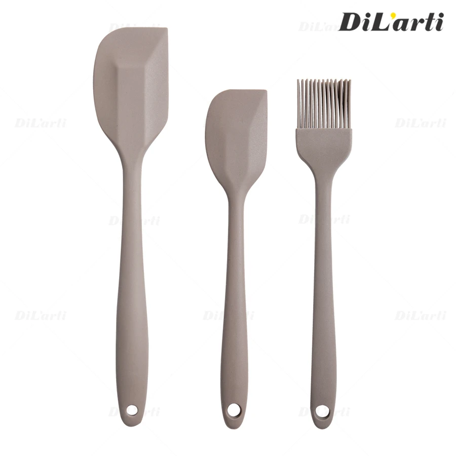Новинка цельный высокотемпературный шпатель из пищевого силикона для