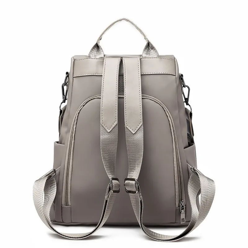 Women Backpack Nylon Shoulder Bag For Teenage Girls Multi-Function Big Bagpack Female Phone Pouch 2022