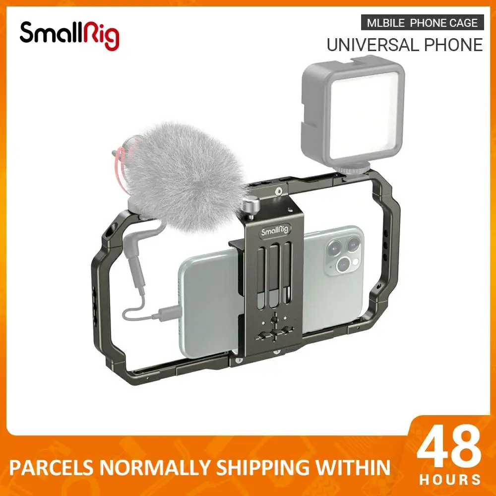 SmallRig Универсальный мобильный телефон Vlogging клетка для видеосъемки телефона