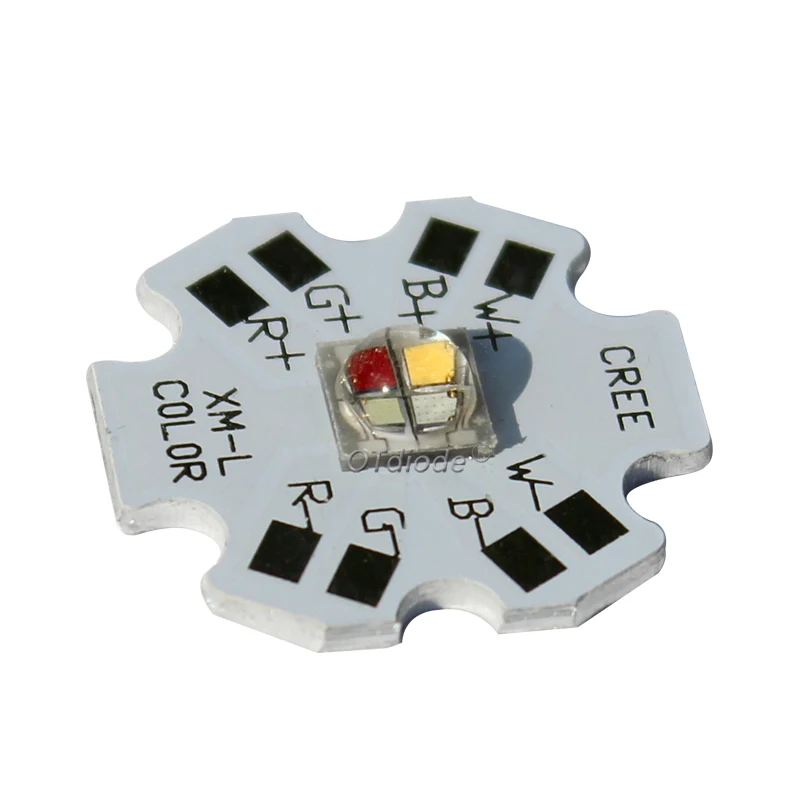 Светодиодный 10 Вт XM-L XML RGBW RGB белый или теплый цвет Высокая мощность 5050 4 чипа