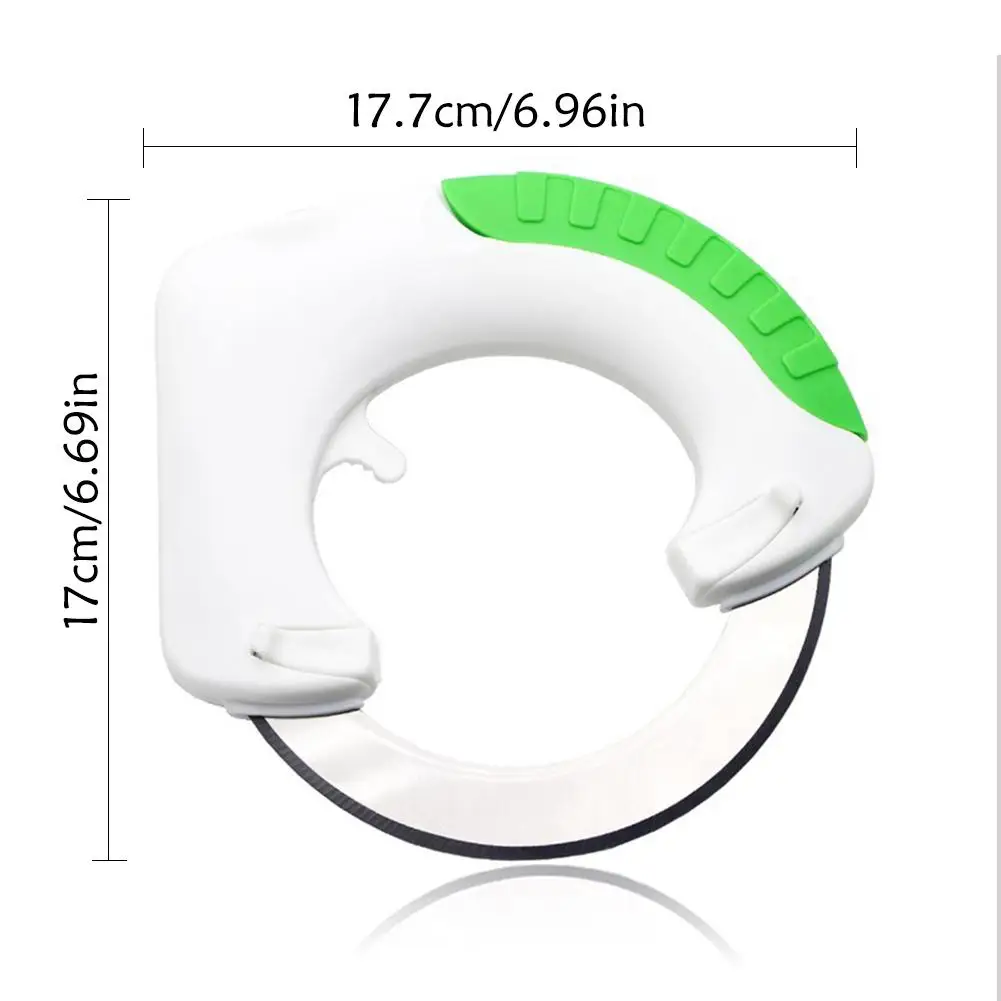 Stainless Steel Circular Kitchen Knife Round Shaped Cutting Pizza Wheel Pastry Cutter Vegetable Chopper Tool | Дом и сад