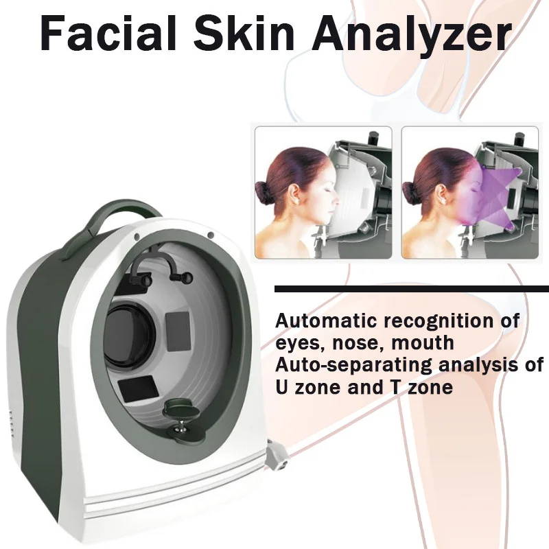 

Uv+Rgb+Pl Light Magic Mirror Digital Facial Analysis System Scanner All-In-One 3D Facial Skin Analyzer Moisture Test Pen