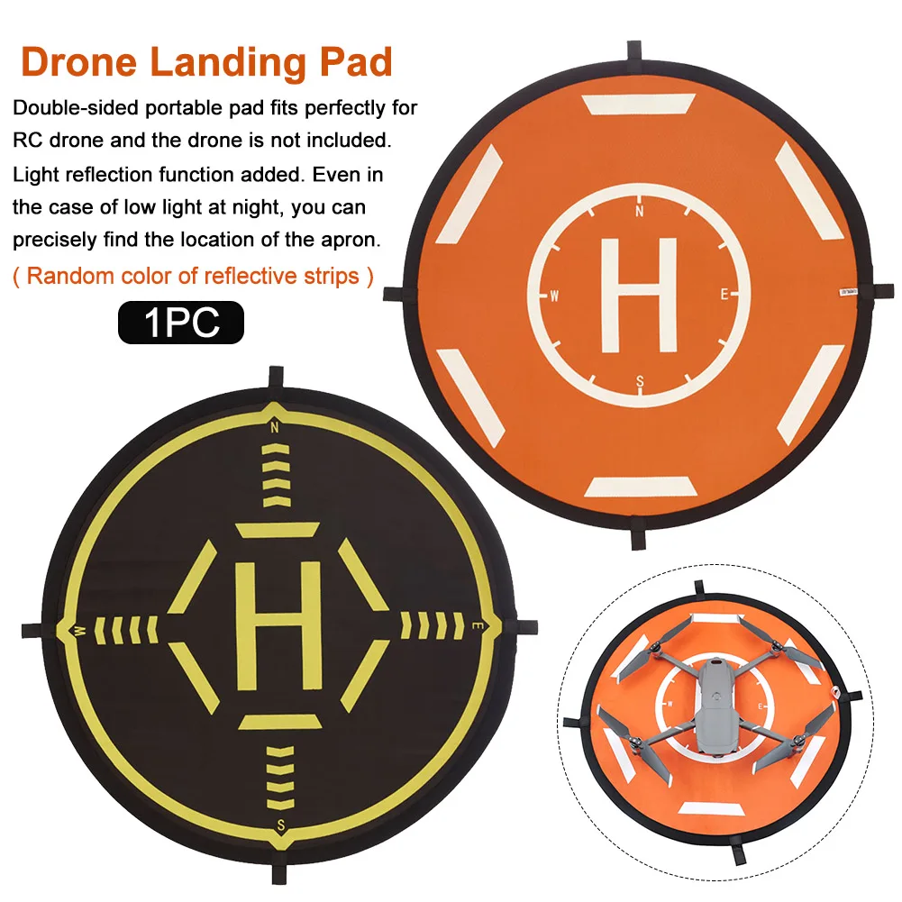 

Multifunction With Reflective Strip Anti Scratch Parking Round Waterproof Portable Folding Drone Landing Pad For DJI MAVIC 2