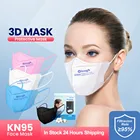 3d-маски KN95 FFP2 Mascarillas CE для взрослых FFP2mask 4-слойный пылезащитный респиратор Kn95Mask многоразовые маски FPP2 Утвержденная маска FFP3