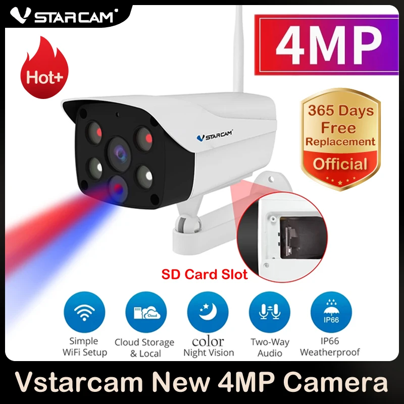 Vstarcam HD 1080P 4X зум ip-камера Wifi Открытый IP66 водонепроницаемый PTZ скоростной купольный