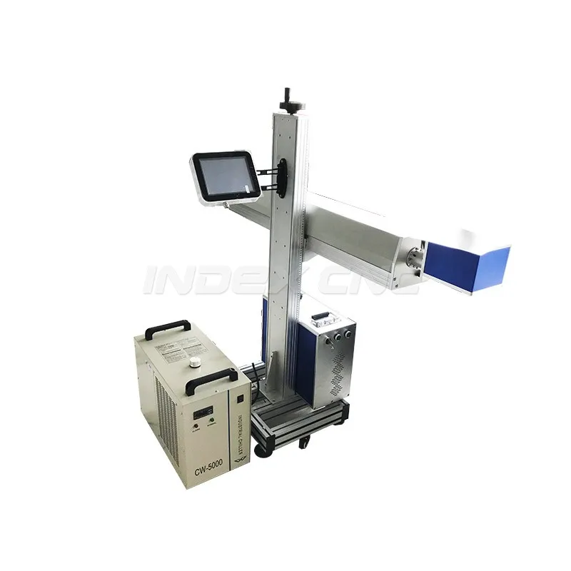 Летающая лазерная гравировальная машина онлайн маркировочная co2 маркировка |