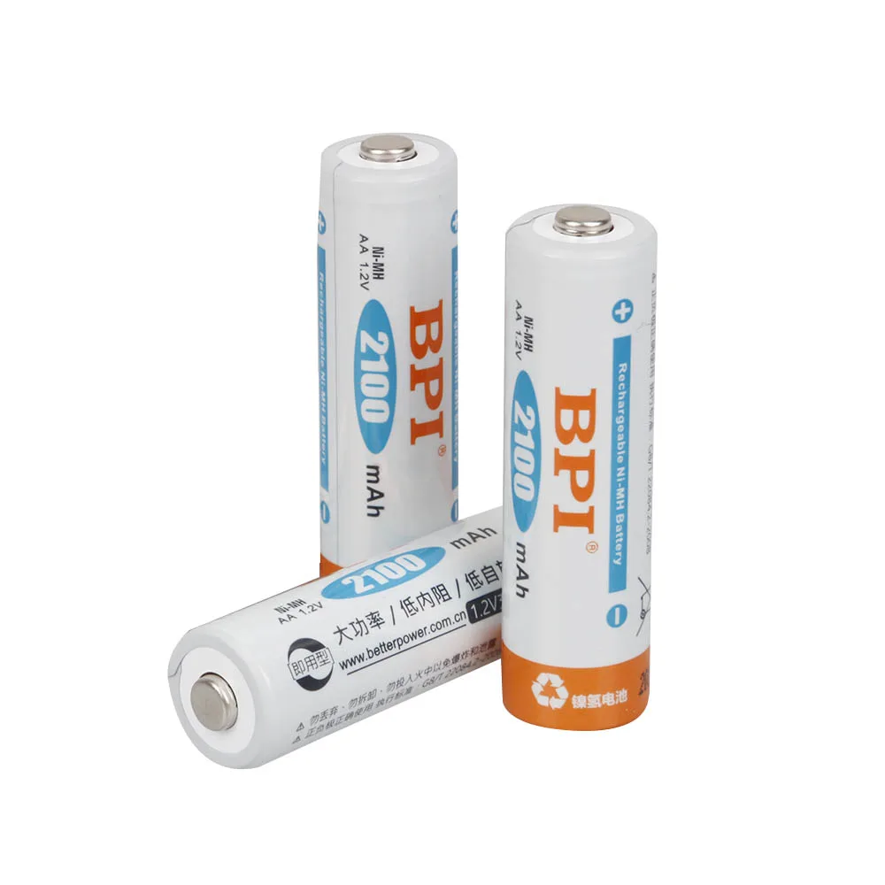 Аккумуляторная батарея aa 1 2 В 2100 мАч аккумуляторные батареи Ni-MH аккумулятор для
