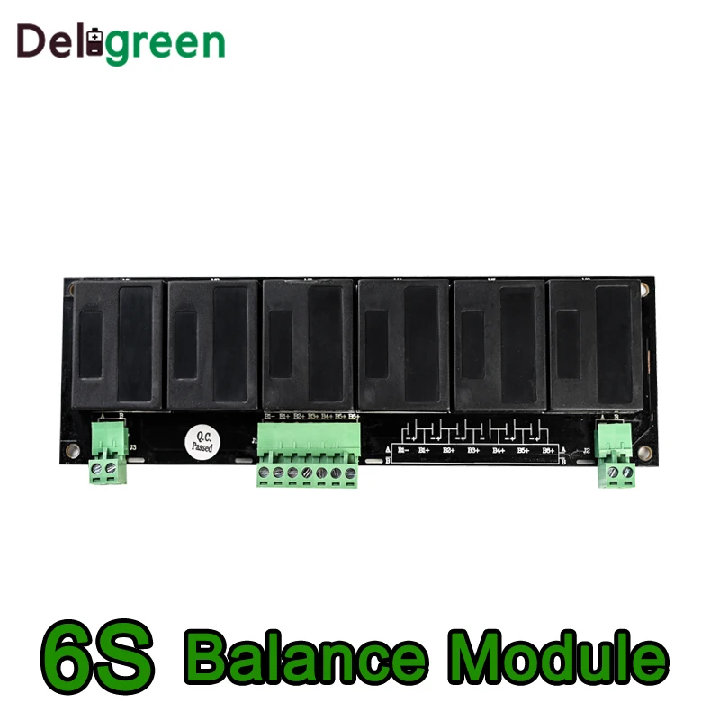 Эквалайзер активного аккумулятора QNBBM 6S балансир BMS для LIFEPO4 LTO Polymer LMO LI NCM набор