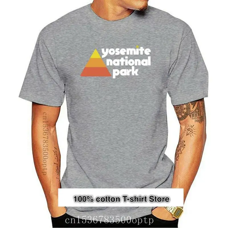 

Camiseta de manga corta para hombre y mujer, camisa Unisex del Parque Nacional de Yosemite, 1983