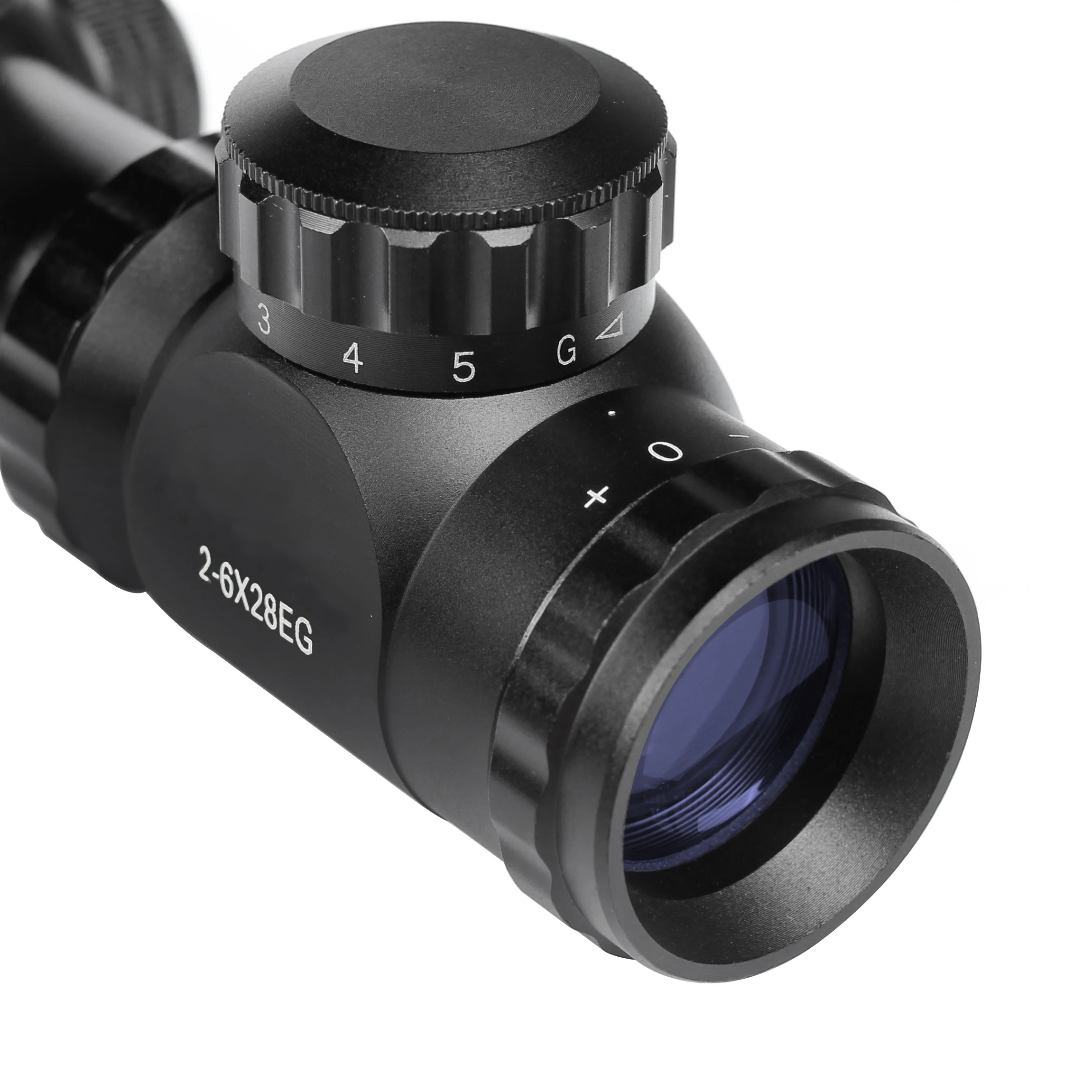 Охотничий прицел 2-6x28 EG красно-зеленый оптический с подсветкой для страйкбола