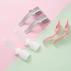 2 шт. комплект обувь без застежки s подъемник Пластик рожок для обуви Красочные рожки для обуви ложка гибкая обувь без застежки помощник подъемник аксессуары для обуви