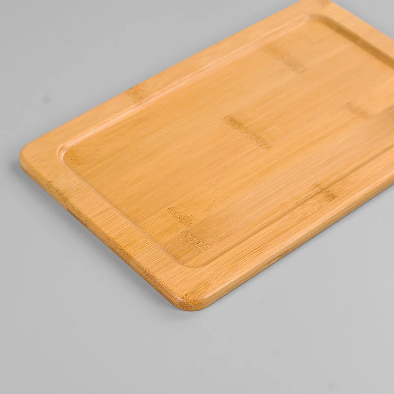 Бамбуковый поднос для чая дренажный воды семейный чайный набор стол комнаты