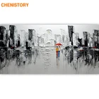 Рамка CHENISTORY, абстрактная фотография по номерам, Акриловая Краска на холсте, Настенная картина для гостиной 60x120 см