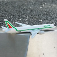 italy alitalia airlines boeing 777 aircraft alloy diecast model 15cm aviation collectible miniature souvenir ornament with stand