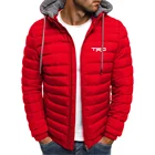 Зимняя теплая водонепроницаемая куртка для Toyota TRD, мужские осенние толстые парки с капюшоном, мужские Модные Повседневные облегающие толстовки, пальто, 2021