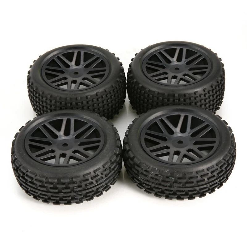 4 Uds 86mm neum&aacute;ticos neum&aacute;tico de rueda para Wltoys 144001 124019 RC 104001 Actualizaci&oacute;n de coche piezas 1/10 de 1/12 Escala de 1/14 fuera de la carretera Buggy-3