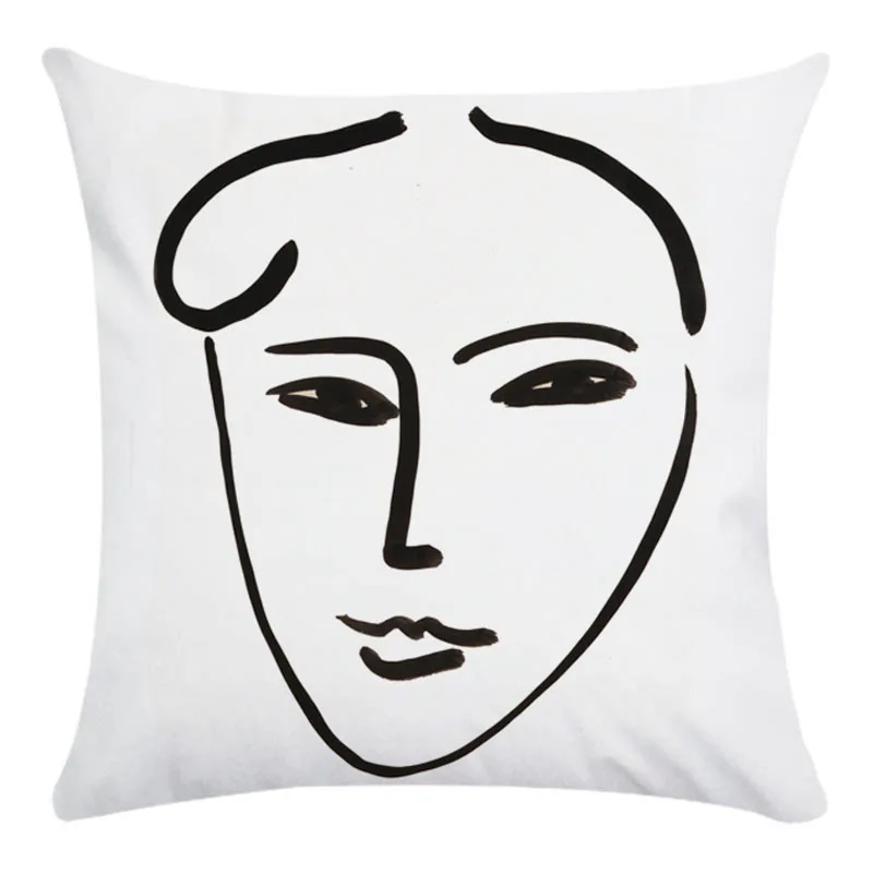 Художественная Подушка Henri Matisse наволочки ручная роспись портреты эскиз