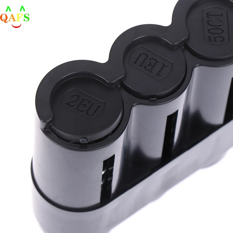 

1 шт., Черный Автомобильный органайзер для хранения монет