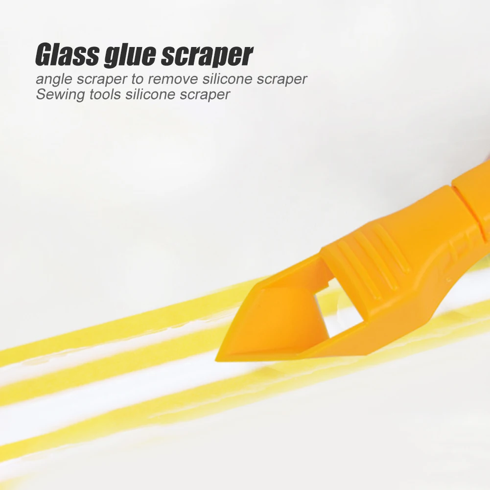 

Eco-friendly Caulking Home Accessories for Floor Finishing Cleaning Reusable Sealant Remover Shovel Glass Glue Angle Scraper