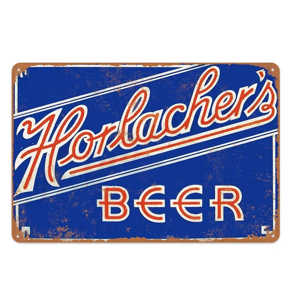 

Hotlacher Beer Sign Metal Sign Plaque Metal Vintage Pub Tin Sign Wall Decor for Bar Pub Club Man Cave Tin Plates Metal Beer